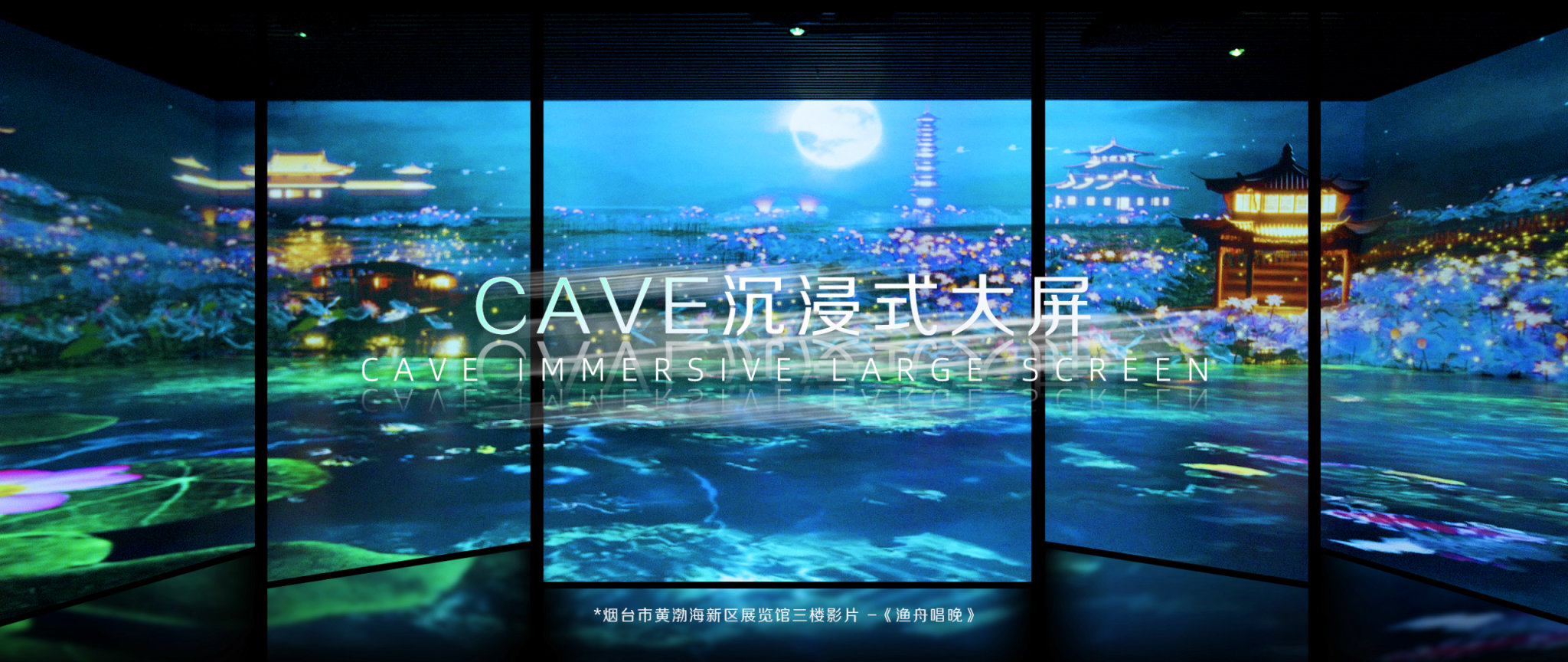 上海翼美数码科技有限公司,裸眼3D,8k+巨幕,cave沉浸式大屏